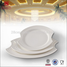 Wholesale porcelaine fine vaisselle en porcelaine, plats et assiettes en porcelaine royale